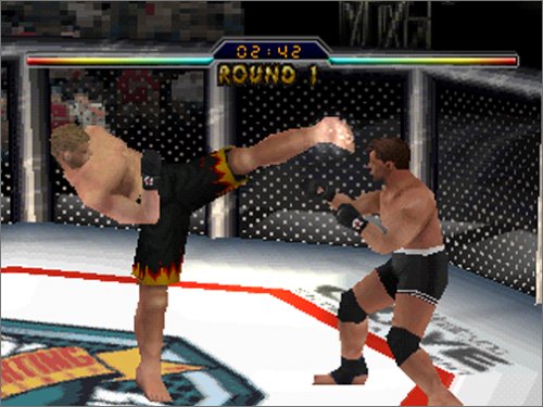 Ultimate Fighting Championship PS1 PlayStation 1 Loose Disc - Acceptable