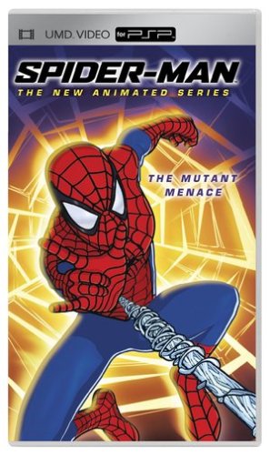 Spider-Man New Animated Series Mutant Menace Clear UMD Movie Disc Only - Good
