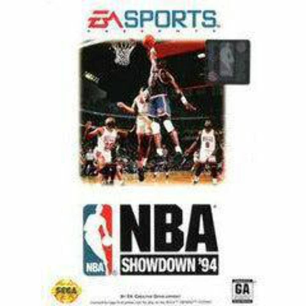 NBA Showdown '94 - Sega Genesis Boxed NM - Very Good