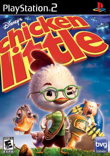 Disney's Chicken Little + Reg Card PS2 PlayStation 2 AD/MD Complete CIB - Very Good