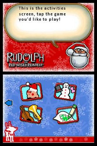 Rudolph The Red-Nosed Reindeer Nintendo DS AD - Very Good