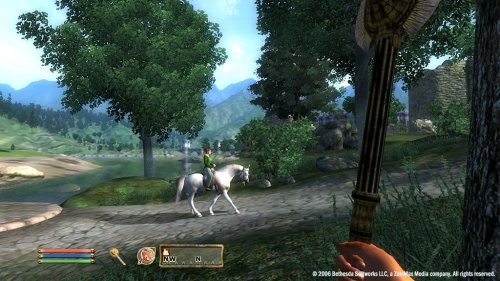 Elder Scrolls IV Oblivion Xbox 360 + Map - Like New