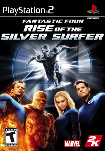 Fantastic Four Rise of the Silver Surfer PS2 PlayStation 2 - Like New