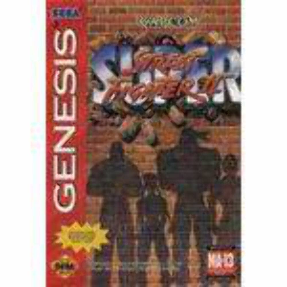 Super Street Fighter II Sega Genesis Authentic / Tested - Like New