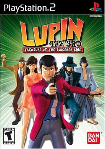 Lupin the Third Treasure of the Sorcerer King PS2 PlayStation 2 - Like New