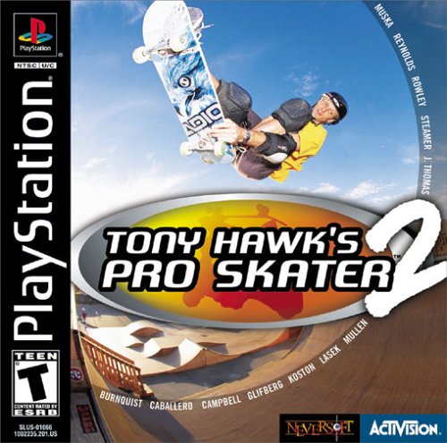 Tony Hawk's Pro Skater 2 PS1 PlayStation 1 + Reg Card - Like New
