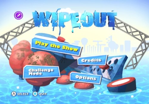 WipeOut The Game Nintendo Wii Complete - Excellent