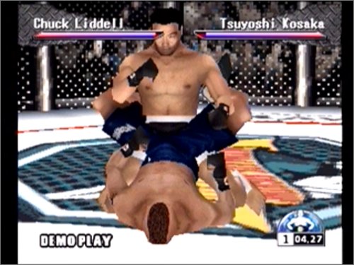Ultimate Fighting Championship PS1 PlayStation 1 Loose Disc - Acceptable