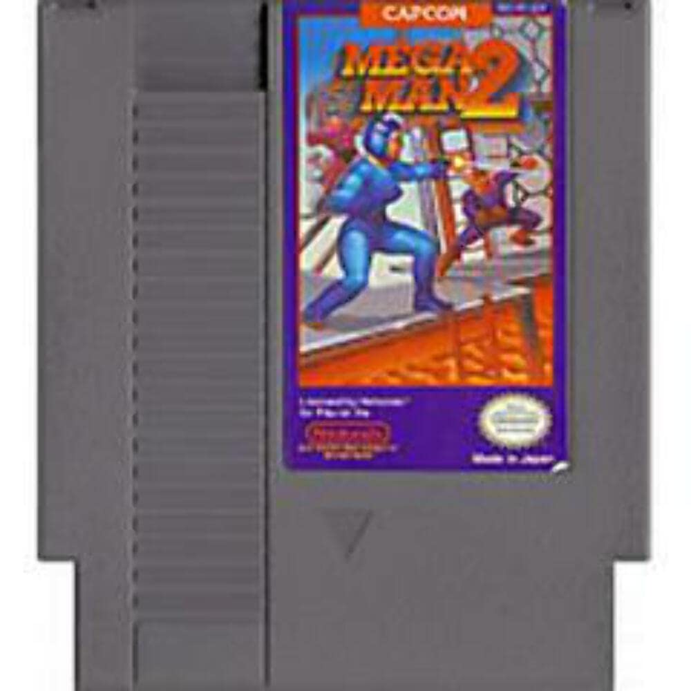 Mega Man 2 Nintendo NES Cartridge Only Authentic / Tested - Very Good