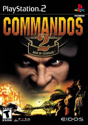 Commandos 2 Men of Courage PS2 PlayStation 2 + Reg Card Complete - Excellent