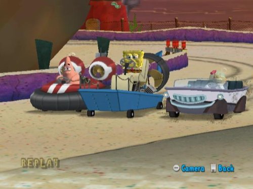 Spongebob Boating Bash Nintendo Wii AD/DD/NM - Very Good