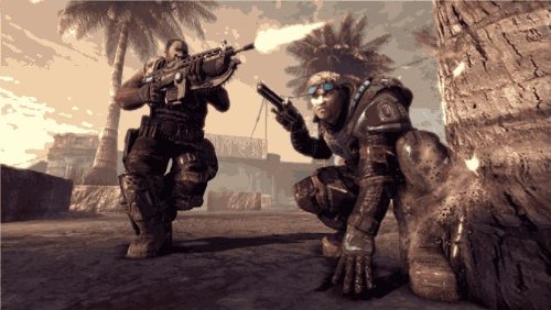 Gears of War Triple Pack Xbox 360 No Insert Complete - Excellent