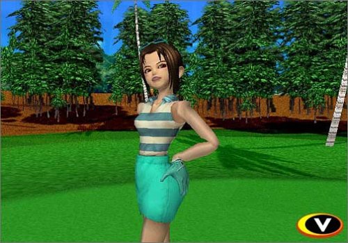 Swing Away Golf PS2 PlayStation 2 + Reg Card - Like New