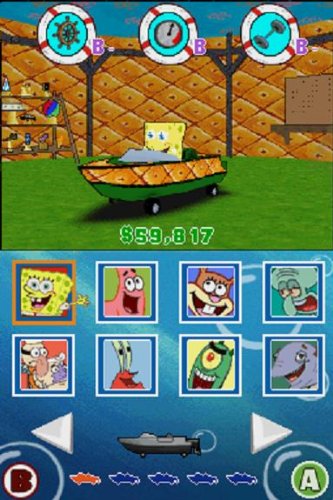 Spongebob Boating Bash - Nintendo DS Cart Only Authentic / Tested - Very Good