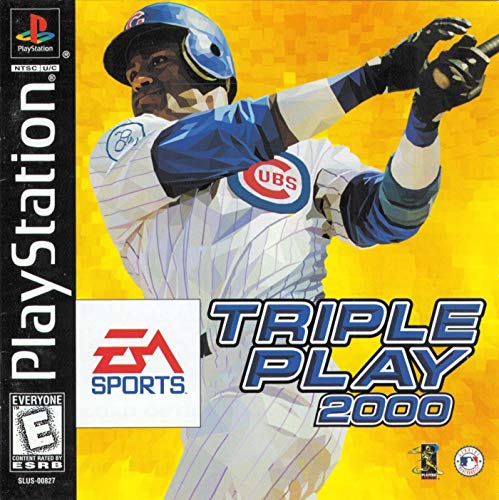 Triple Play 2000 PS1 PlayStation 1 DD - Very Good