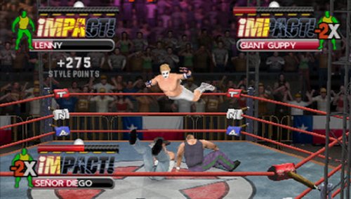 TNA Impact Cross the Line Sony PSP - Like New