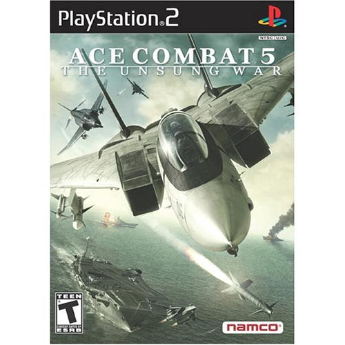 Ace Combat 5 The Unsung War PS2 PlayStation 2 + Demo Disc - Like New