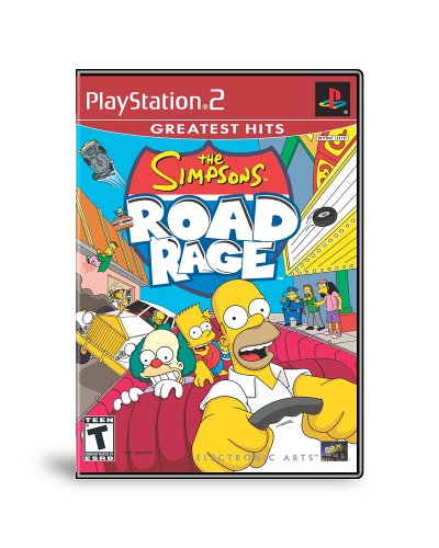 The Simpsons Road Rage PS2 PlayStation 2 Greatest Hits - Very Good