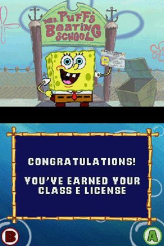 Spongebob Boating Bash - Nintendo DS Cart Only Authentic / Tested - Very Good