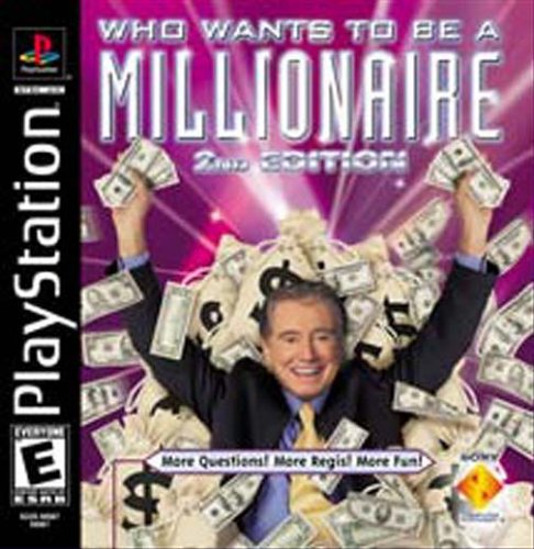 Who Wants To Be A Millionaire 2nd Ed PS1 + Reg Card - Like New