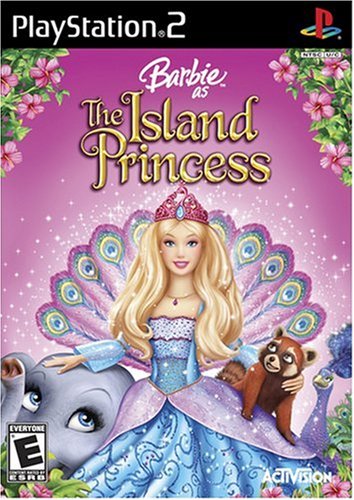 Barbie The Island Princess PS2 PlayStation 2 DD/NM - Very Good