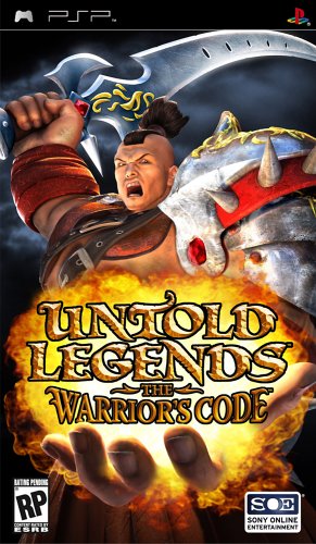 Untold Legends The Warriors Code Clear UMD Sony PSP AD/NM - Very Good