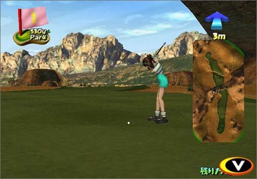 Swing Away Golf PS2 PlayStation 2 + Reg Card - Like New