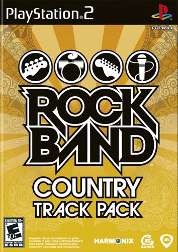 Rock Band Country Track Pack PS2 PlayStation 2 - Like New