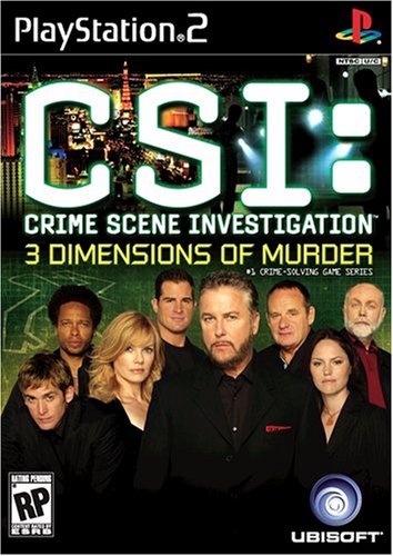 CSI 3 Dimensions of Murder PS2 PlayStation 2 - Like New