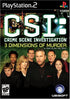 CSI 3 Dimensions of Murder PS2 PlayStation 2 - Like New