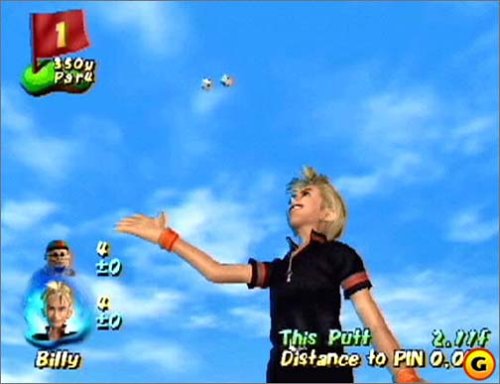 Swing Away Golf PS2 PlayStation 2 + Reg Card - Like New