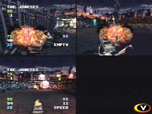 Twisted Metal 4 + Reg Card PS1 PlayStation 1 MD Complete - Very Good