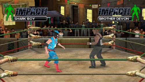 TNA Impact Cross the Line Sony PSP - Like New