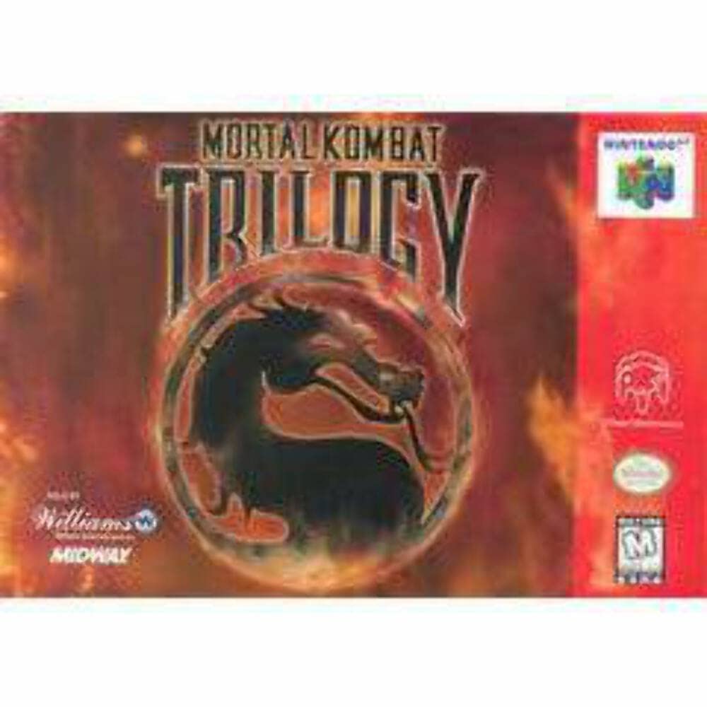 Mortal Kombat Trilogy Nintendo 64 N64 Cartridge Only Authentic /Tested - Very Good