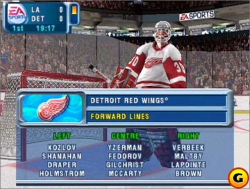 NHL 2001 PS2 PlayStation 2 + Reg Card - Like New