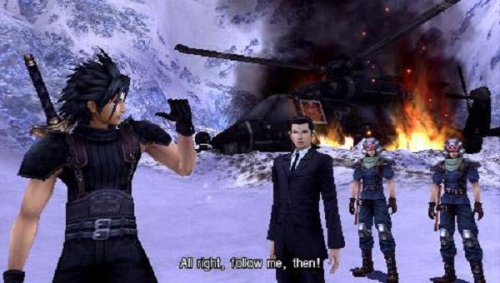 Crisis Core Final Fantasy VII Sony PSP GH + Reg Card Complete - Refurbished