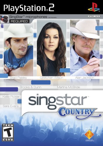 SingStar Country Software Only PS2 PlayStation 2 + Reg Card - Like New