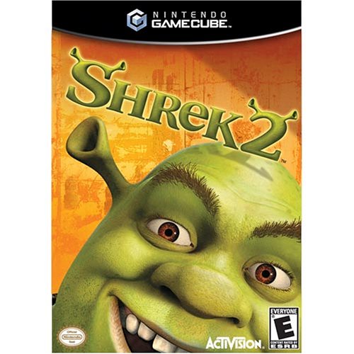 Shrek 2 Player's Choice Nintendo Gamecube AD Complete CIB - Very Good
