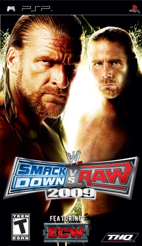 WWE SmackDown vs Raw 2009 Sony PSP - Like New