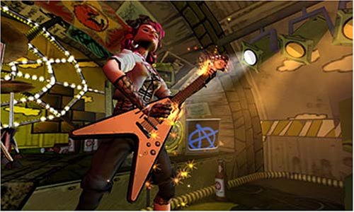 Guitar Hero Encore Rocks the 80s PS2 PlayStation 2 + Poster - Like New