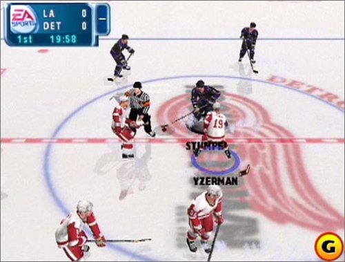 NHL 2001 PS2 PlayStation 2 + Reg Card - Like New