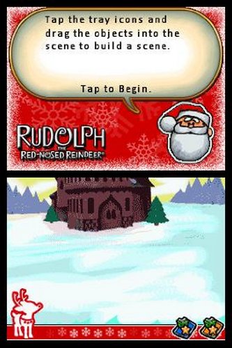 Rudolph The Red-Nosed Reindeer Nintendo DS AD - Very Good
