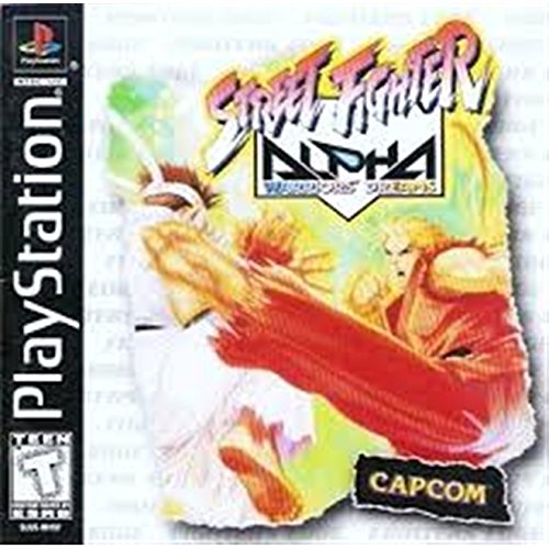 Street Fighter Alpha Warriors Dreams LongBox + Reg PS1 PlayStation 1 - Like New