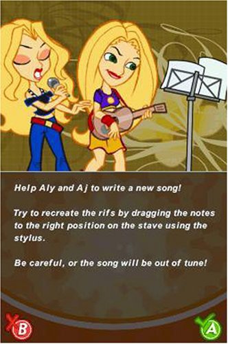 The Aly and AJ Adventure Nintendo DS - Like New