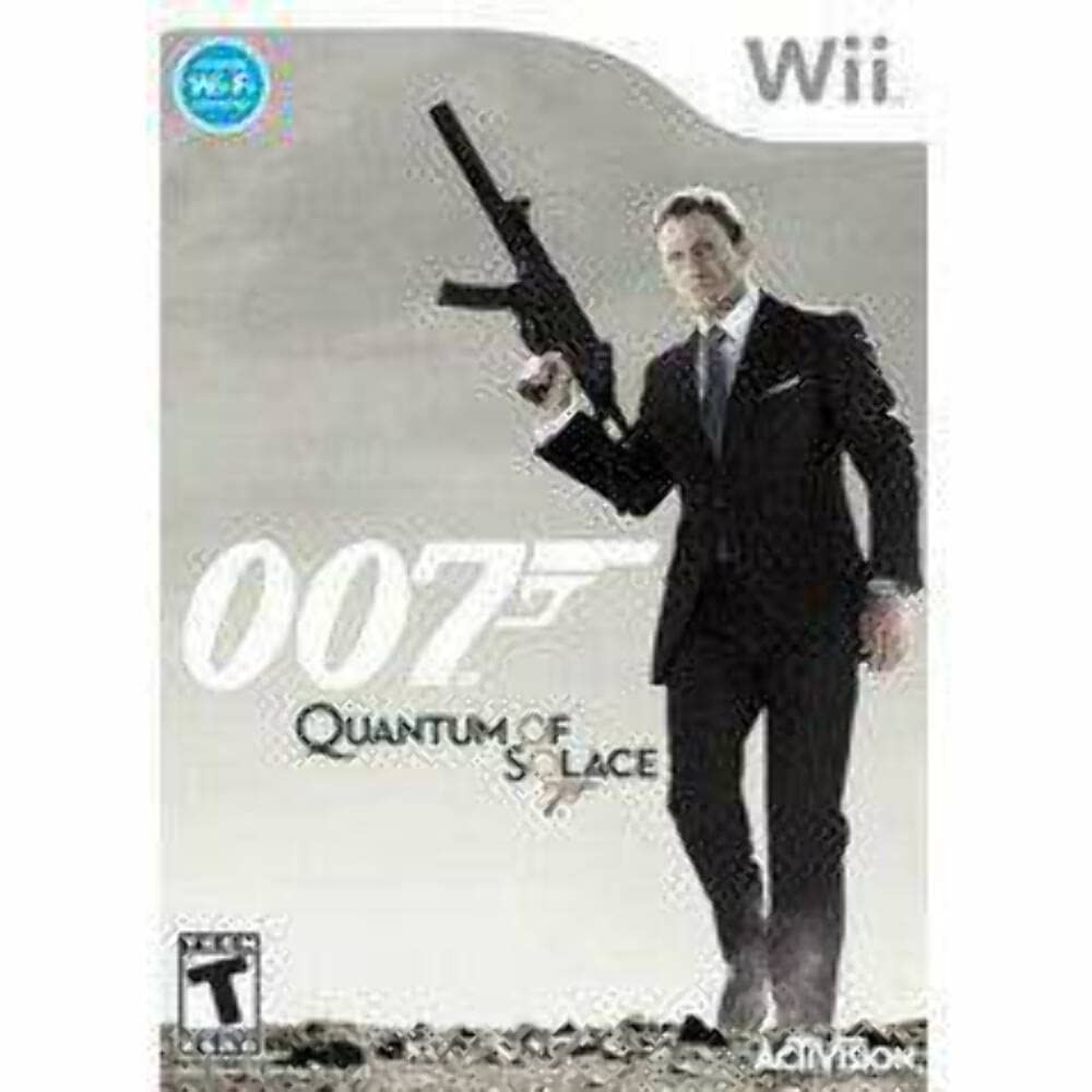 James Bond 007 Quantum of Solace Nintendo Wii AD Complete CIB - Very Good