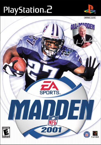 Madden NFL 2001 PS2 PlayStation 2 + Reg Card - Like New