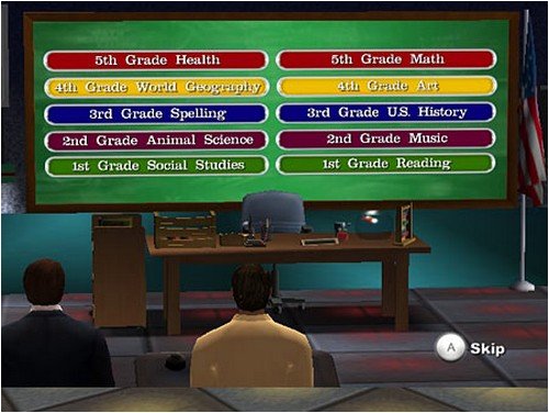 Are You Smarter than a 5th Grader Make the Grade - Nintendo Wii - Like New