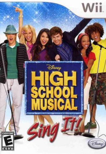 High School Musical Sing It Nintendo Wii + Poster - Like New