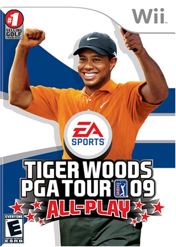 Tiger Woods PGA Tour 09 All-Play Nintendo Wii - Like New