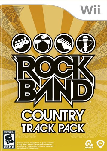 Rock Band Country Track Pack Nintendo Wii - Like New